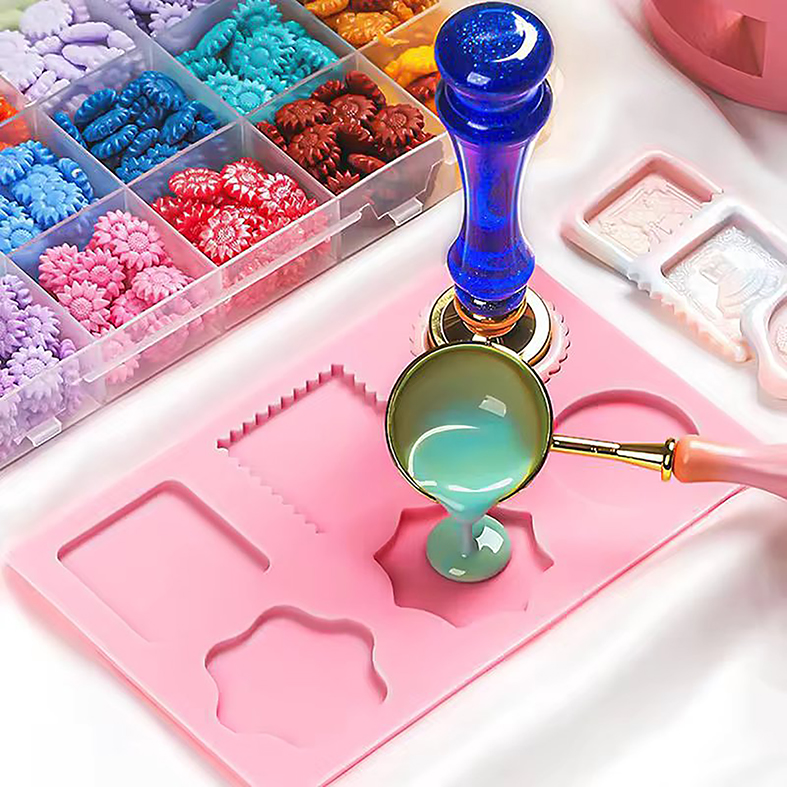 قالب سیلیکونی مهر و موم