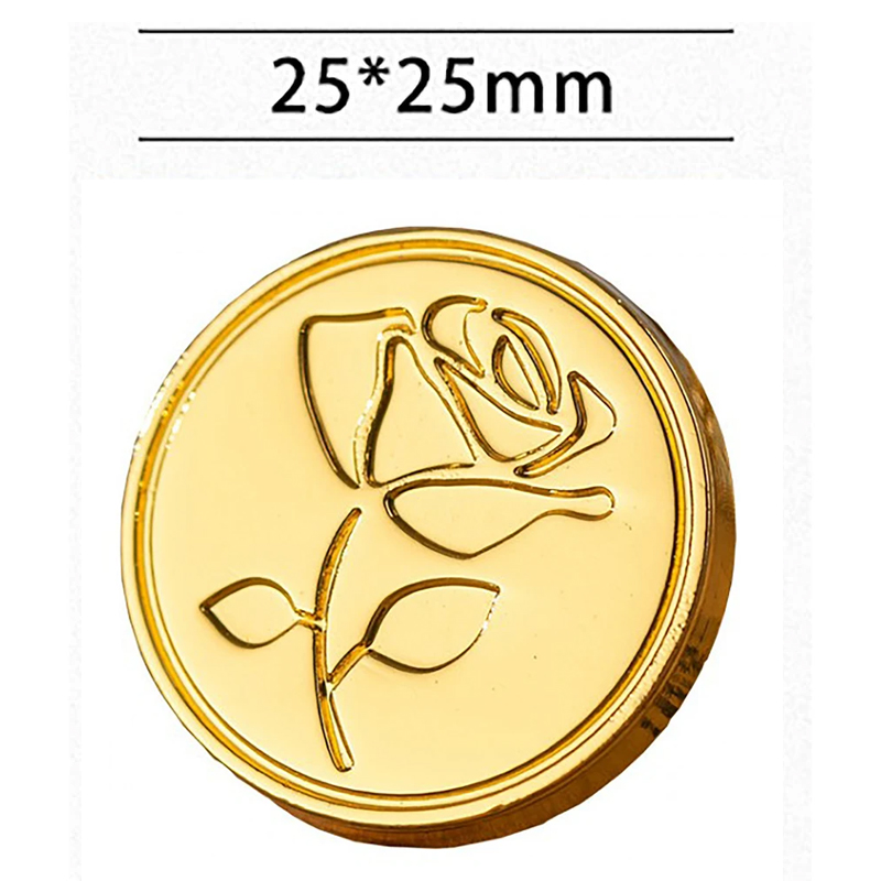 مهر و موم آماده گل رز 